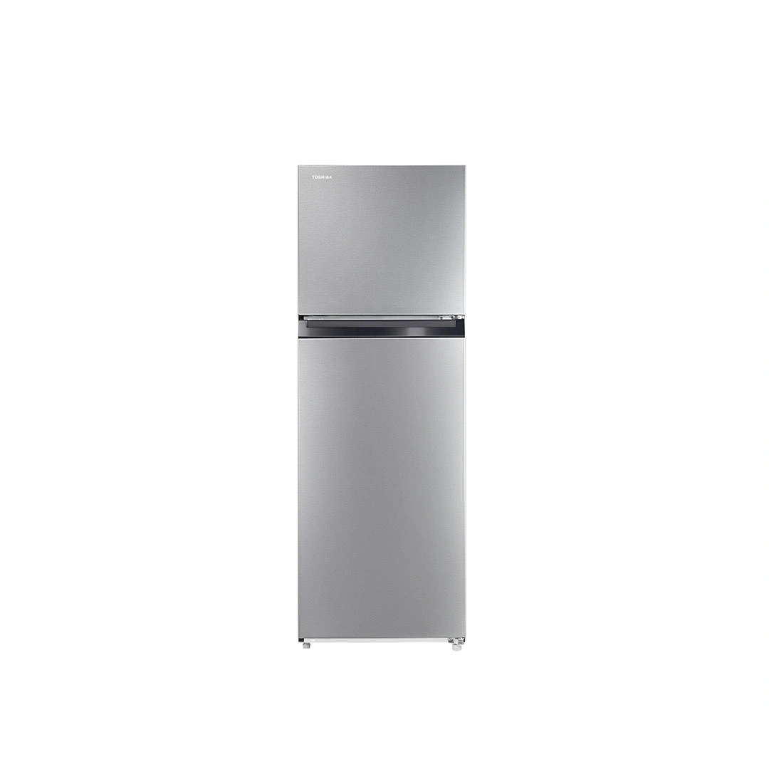 Toshiba 338L No Frost Silver Double Door Refrigerator
