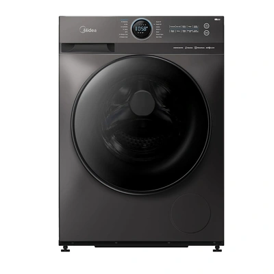 غسالة ملابس تحميل امامي ميديا - 9 كجم - انفرتر - رمادي غامق -MF200W90B/TT