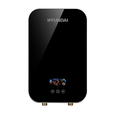 هيونداي سخان مياه فوري ديجيتال - 9 كيلو وات - أسود - Q0490D