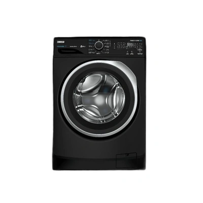 غسالة ملابس زانوسي ستيم ماكس - انفرتر - 8 كيلو - أسود - (2025) - ZWF8241BS7