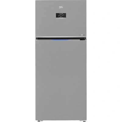 ثلاجة نيوفروست بفريزر علوي - 411 لتر - فضي - RDNE455M20XBIDS