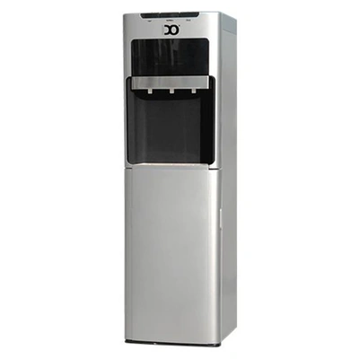 مبرد مياه IDO ساخن وبارد وفاتر - 3 حنفية - أسود / فضي - WD301BL-SV