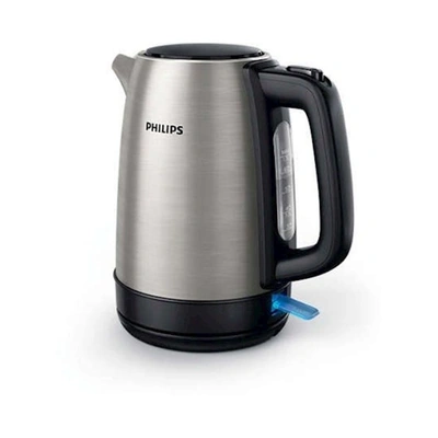 غلاية كهربائية فيليبس - 1.7 لتر - 2200 وات - فضي - HD9350/90