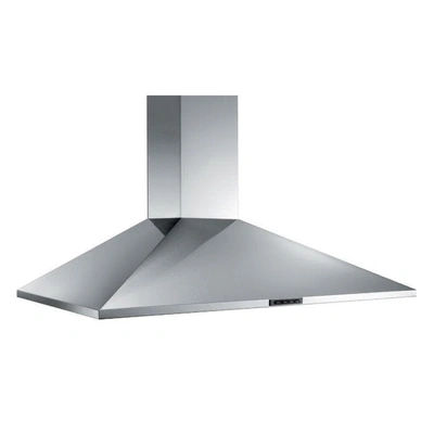 شفاط بمدخنة بلت إن تربو أير - 90 سم - فضي- PRF0129327A