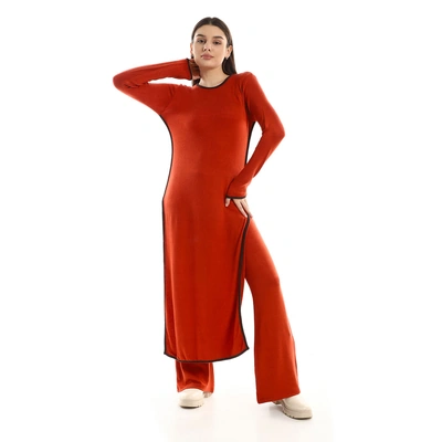 بلوزة قطن مع بنطلون حريمي