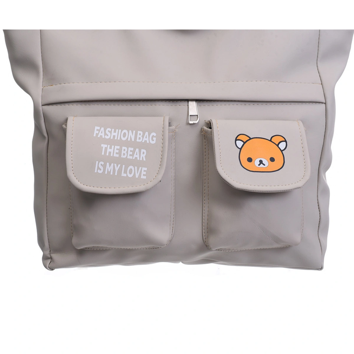 شنطة كتف حريمي وتر بروف متعددة الجيوب بطبعة