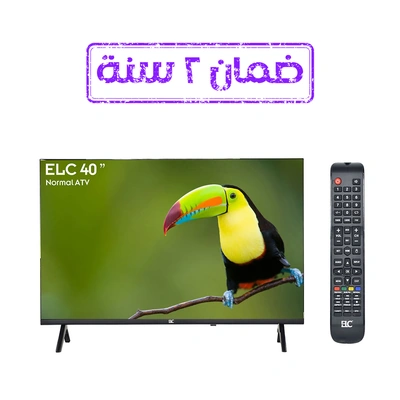 تلفزيون اي ال سي إتش دي عادية - 40 بوصة - أسود