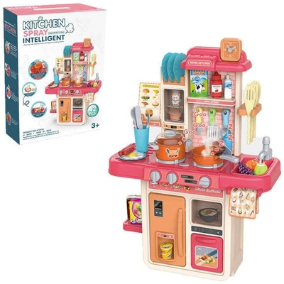 مطبخ الأحلام للأطفال 42 قطعة مع مؤثرات