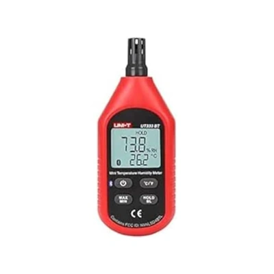UNI-T UT333BT جهاز قياس الحرارة والرطوبة ببلوتوث
