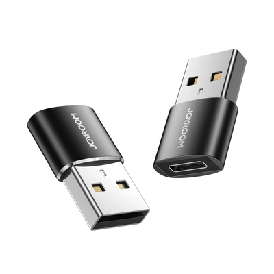 جوي روم محول من USB الي Type-C - أسود - S-H152