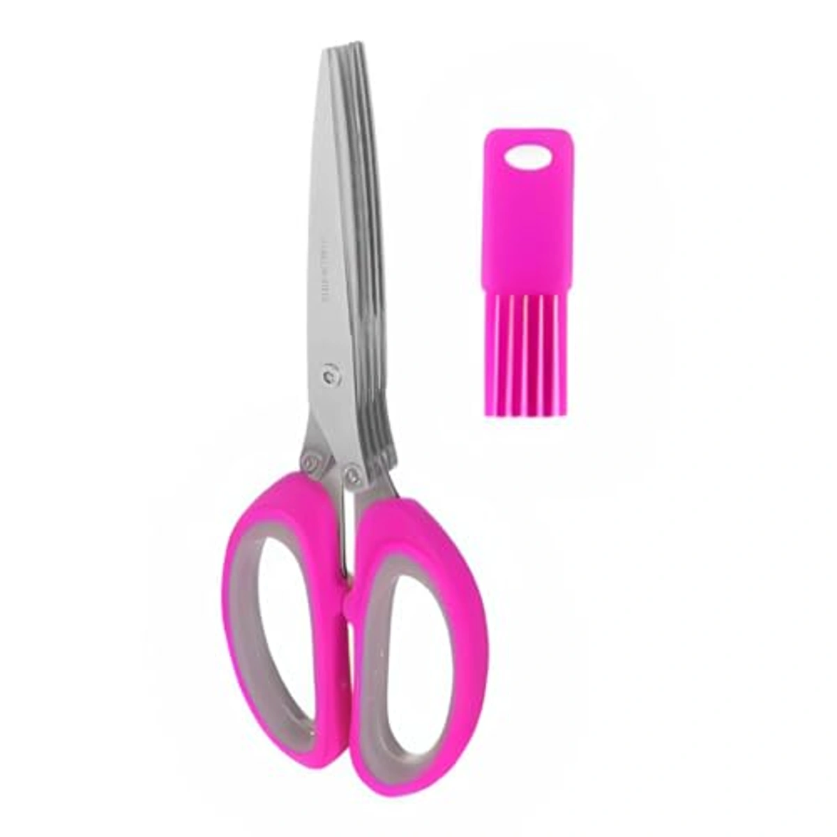 مقص أعشاب 5 شفرات - فوشيا