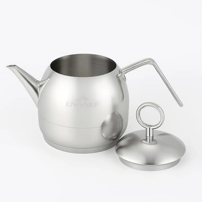 براد شاي ستانليس ستيل بغطاء - 1.5 لتر - 24086