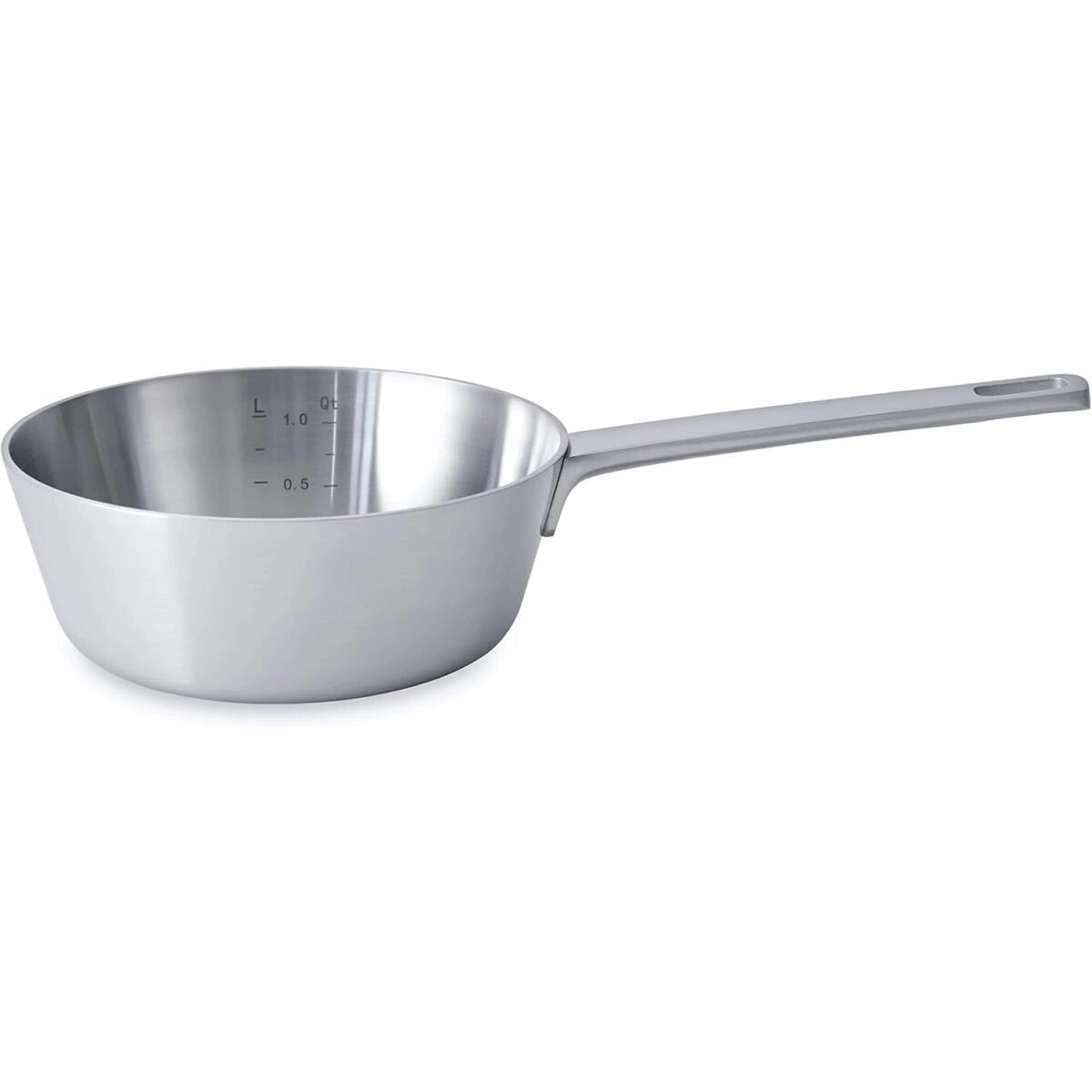 بيرغوف كسرولة ستانلس بمعيار - 18 سم - فضي