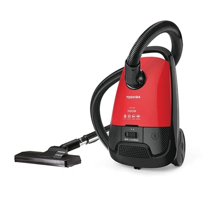 مكنسة كهربائية توشيبا - 1600 وات - 4.5 لتر - أحمر/أسود - VC-EA1600SE