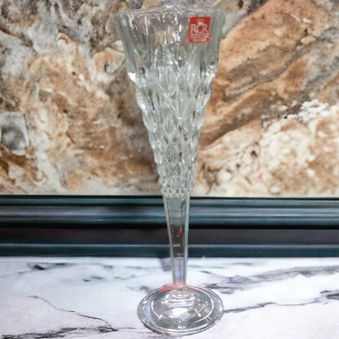 طقم كاسات ار سي ار كريستال - 6 قطع - 210 مللي - ENIGMA FLUTE