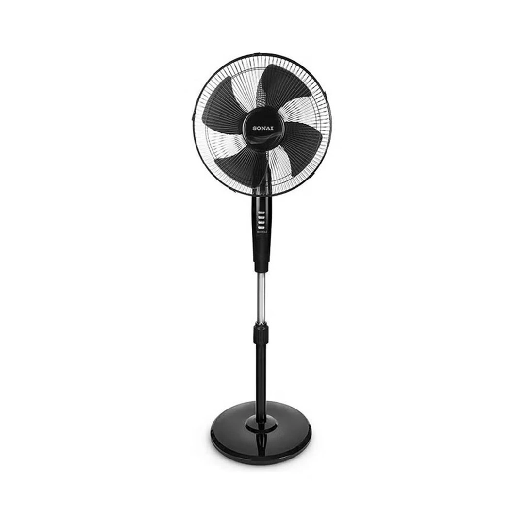 مروحة ستاند سوناي 16 بوصة - أسود