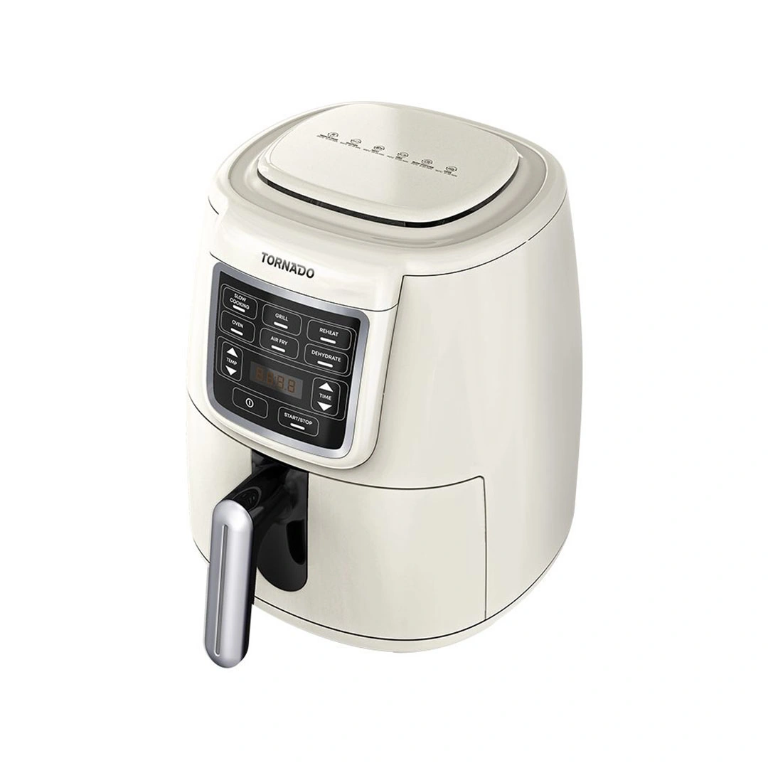 قلاية هوائية تورنيدو - 1550 وات - 4 لتر - أبيض - THF-1554D-XL-CS