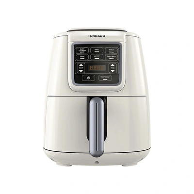 قلاية هوائية تورنيدو - 1550 وات - 4 لتر - أبيض - THF-1554D-XL-CS