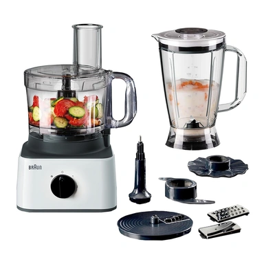 محضر طعام براون - 750 وات - أسود - FP0132WH