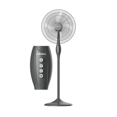 مروحة استاند تورنيدو - 16 بوصة - رمادي - TSF-16WG