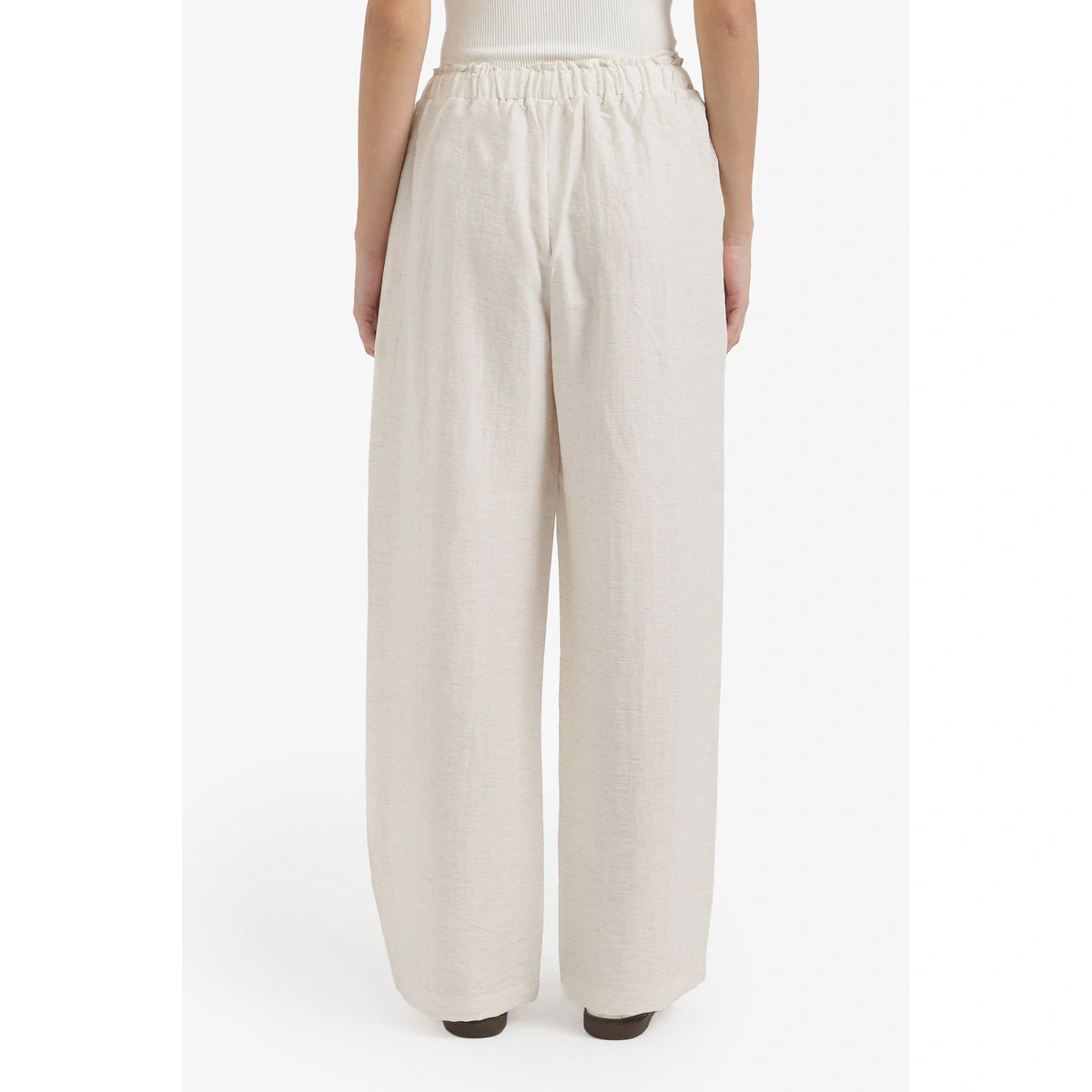 بنطلون واسع برباط خصر من كارينا 58684