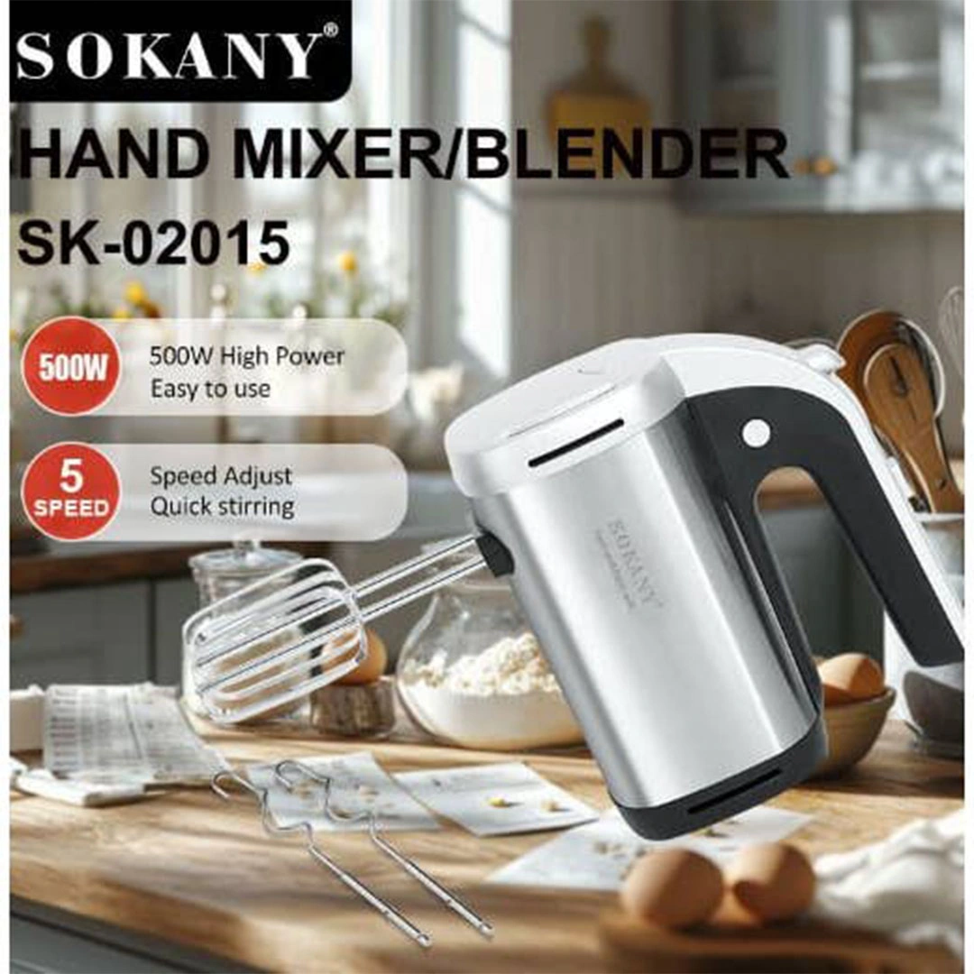 مضرب بيض استانلس من سوكانى 3*1 500 وات - SK-02015