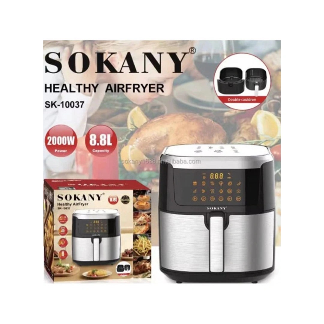 قلاية هوائية سوكاني ديجيتال 8.8 لتر - 2000 وات - SK-10037