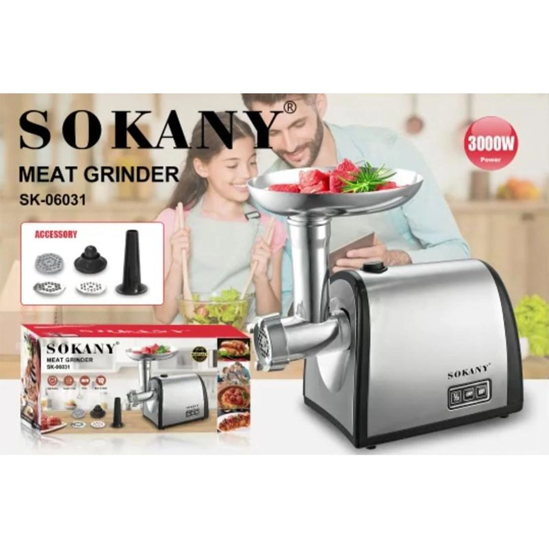 مفرمة لحوم كهربائية - 3000 وات - SK-3000