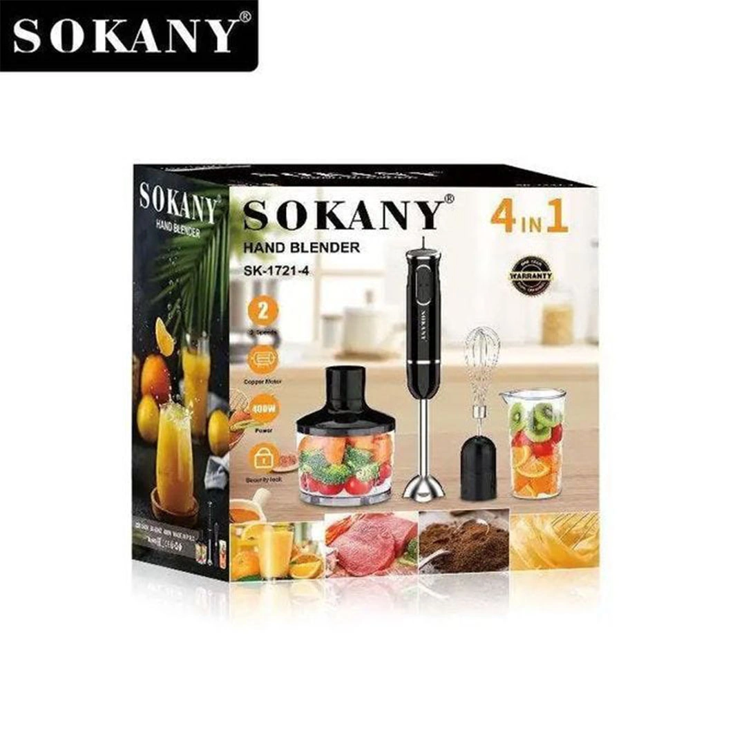 هاند بلندر استانلس من سوكاني 4*1 - 800 وات - SK-1725-4