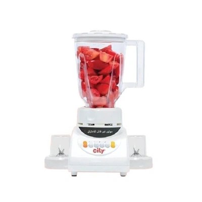خلاط سيتي 4*1 - 500 وات - أبيض - HMA-1022