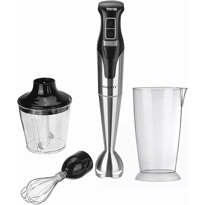هاند بلندر استانلس 4 في 1 من سوكاني - 1000وات - SK-758-4N
