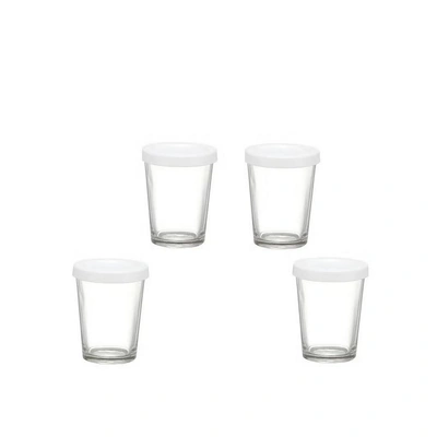 أكواب ماكينة صنع الزبادي من سيتي - 4 قطع غيار