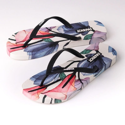 سليبر حريمي بصباع من باروت - أسود - La-014