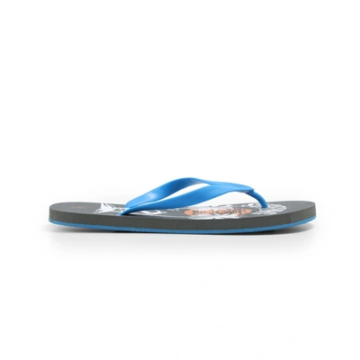 شبشب رجالي بصباع - أزرق