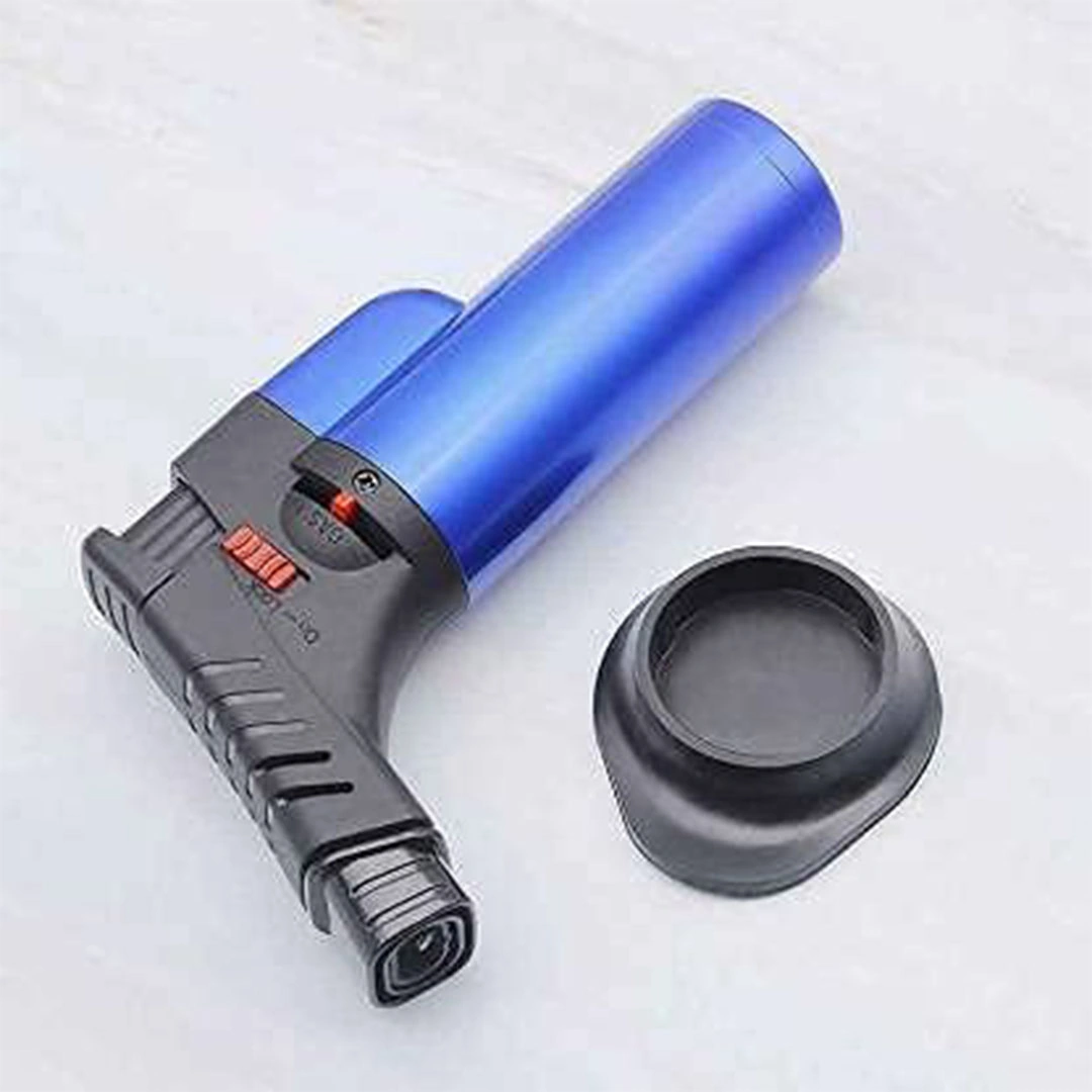 ولاعة غاز البوتان قابلة لإعادة الملء - أزرق