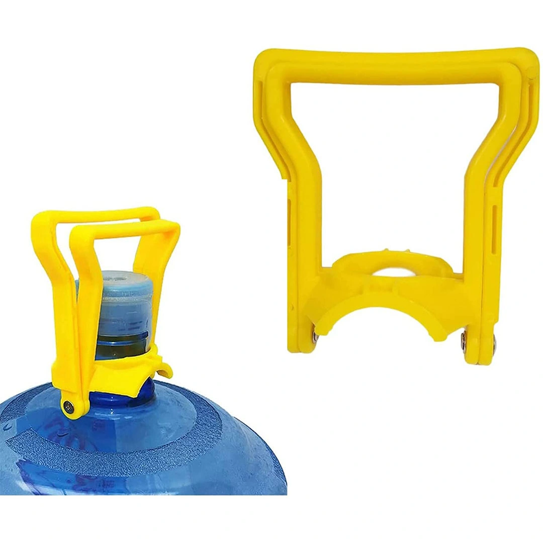 حامل لزجاجة مياة كبيرة - 2 قطعة - أصفر