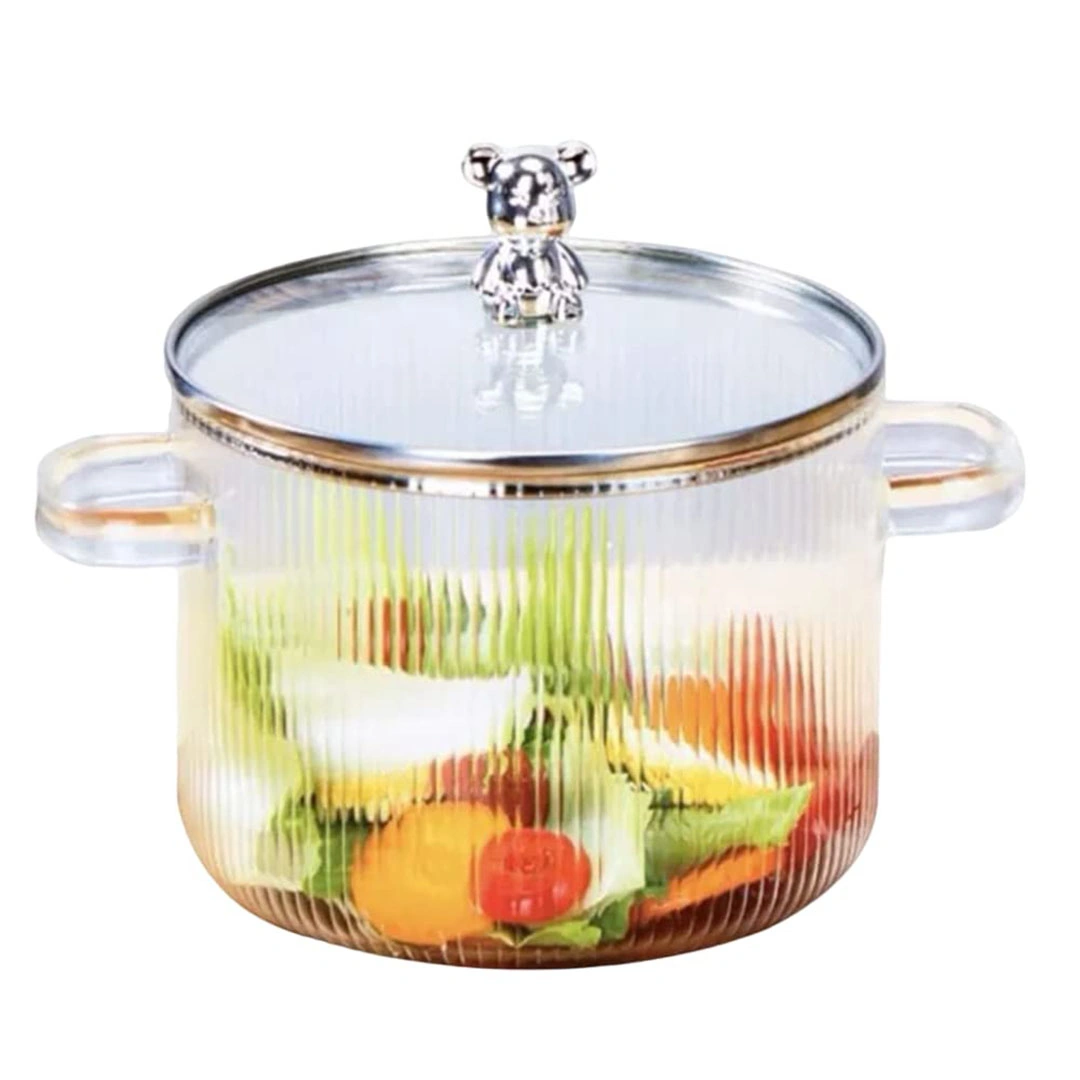 حلة طهي بايركس بغطاء - 1.7 لتر