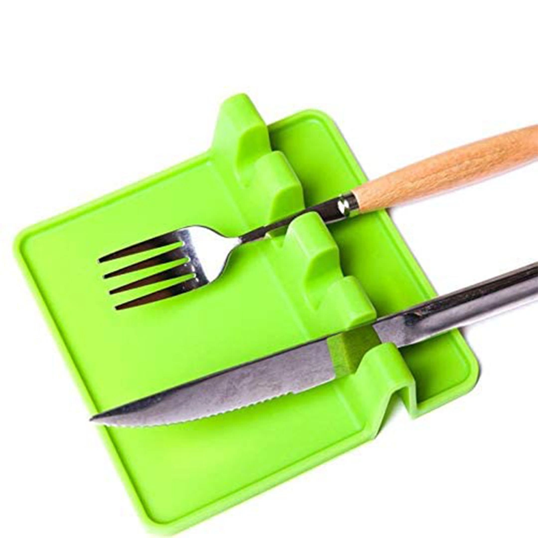 حامل تنظيم المعالق - أخضر