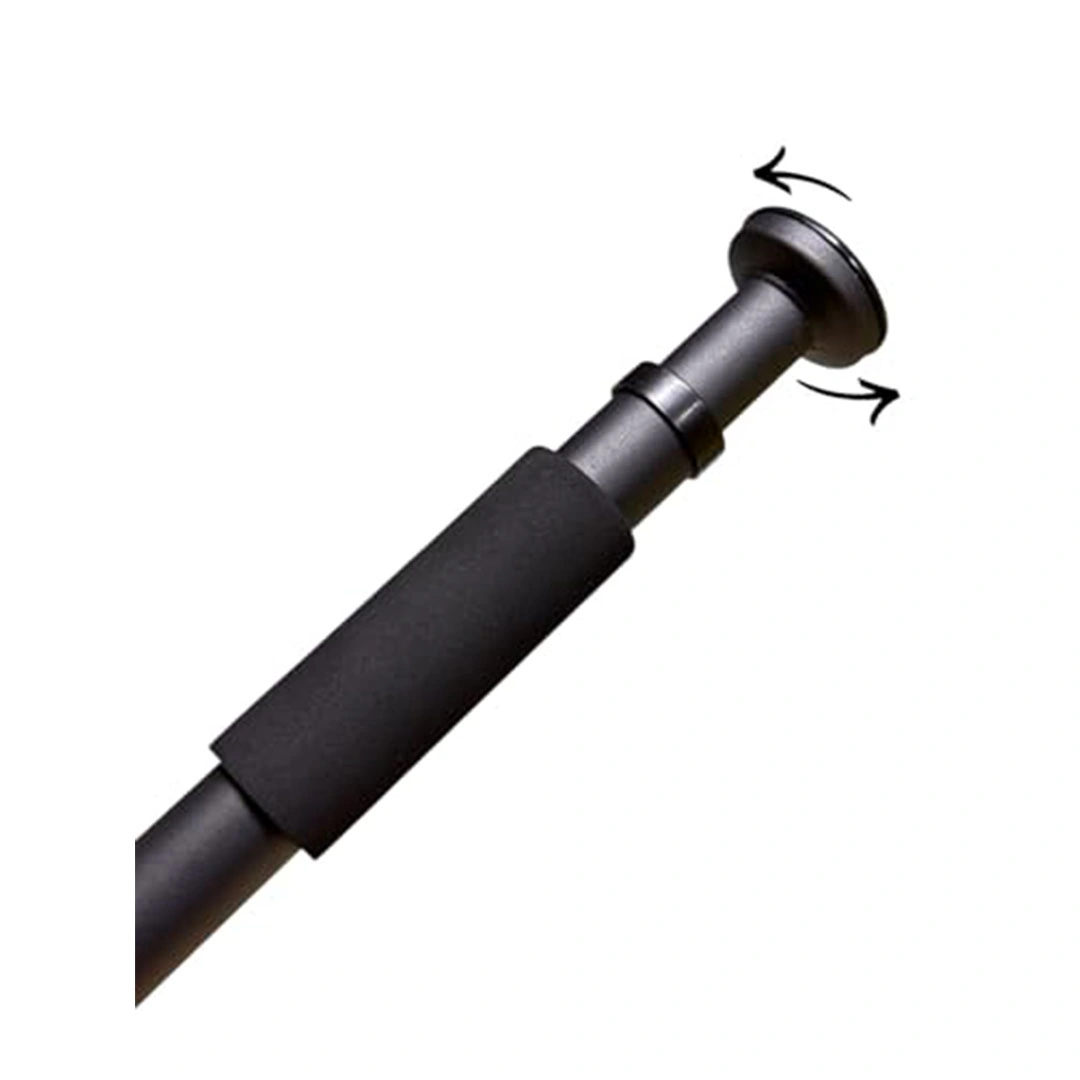 عقلة تمرين - 62-100 سم - قابل للتعديل - أسود