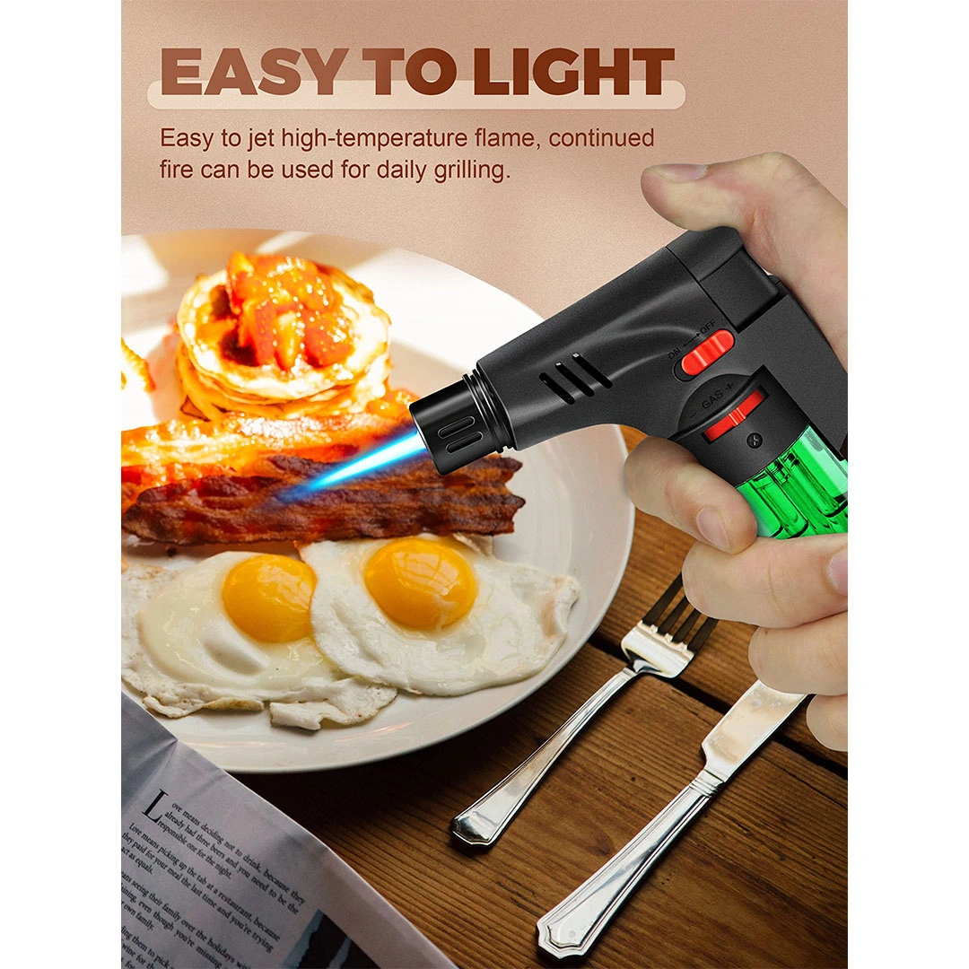 ولاعة غاز البوتان قابلة لإعادة الملء - 4 قطعة