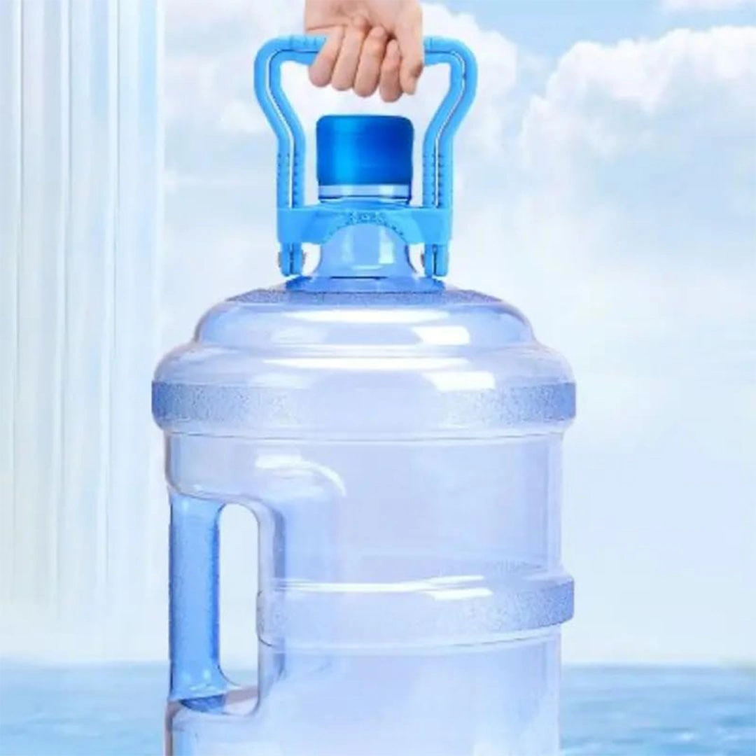 حامل لزجاجة مياة كبيرة - 2 قطعة - أزرق