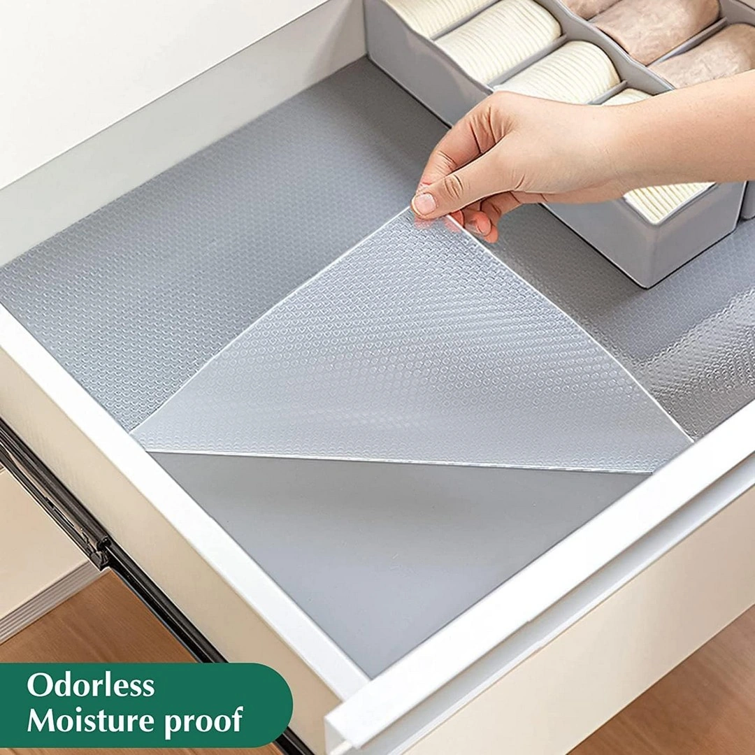 رول مفرش غير لاصق قابل لإعادة الاستخدام - 60 سم * 5 متر - شفاف