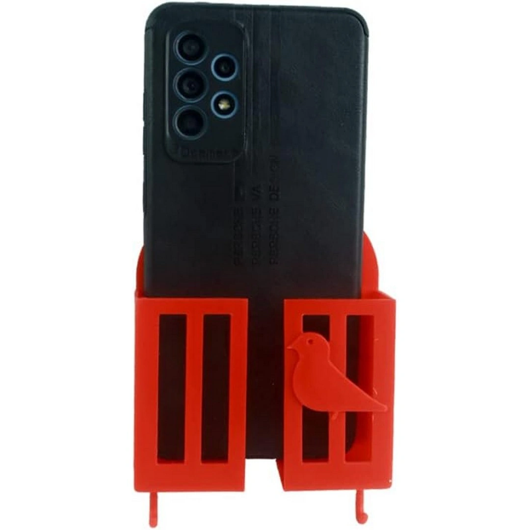 حامل مفاتيح قابل للتعليق - أحمر