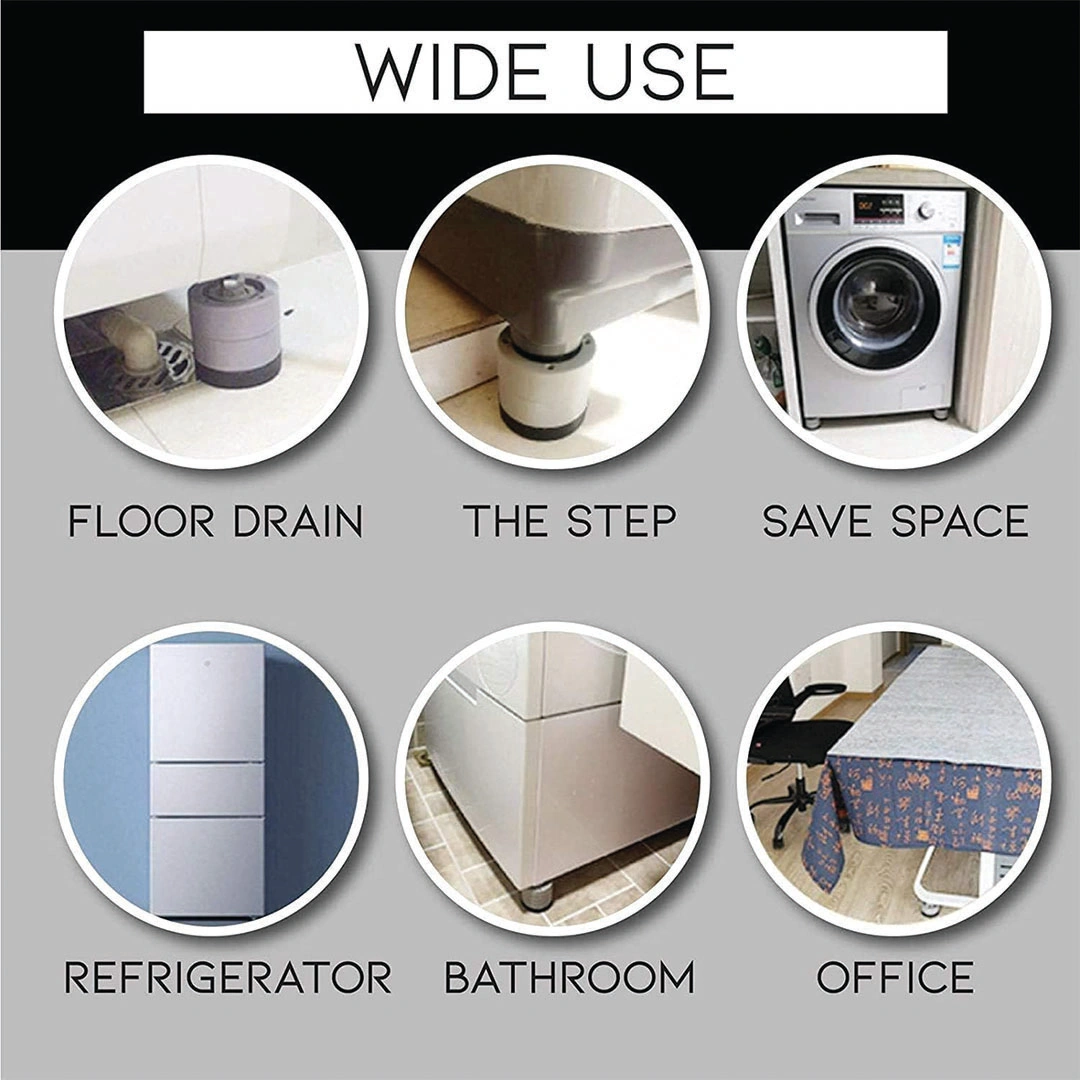 قواعد تثبيت و مانعه للأهتزاز- 4 قطع - رملدي