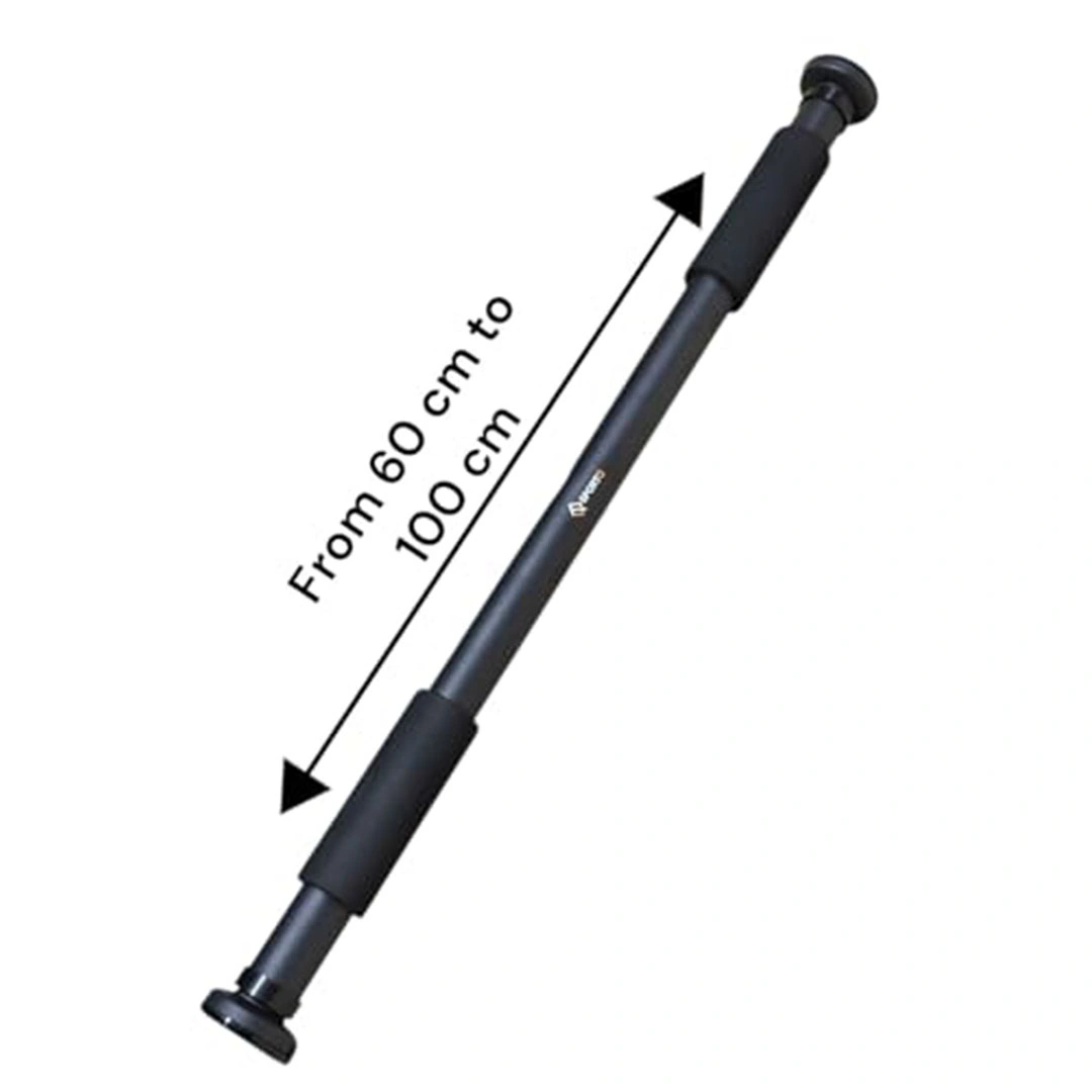 عقلة تمرين - 62-100 سم - قابل للتعديل - أسود