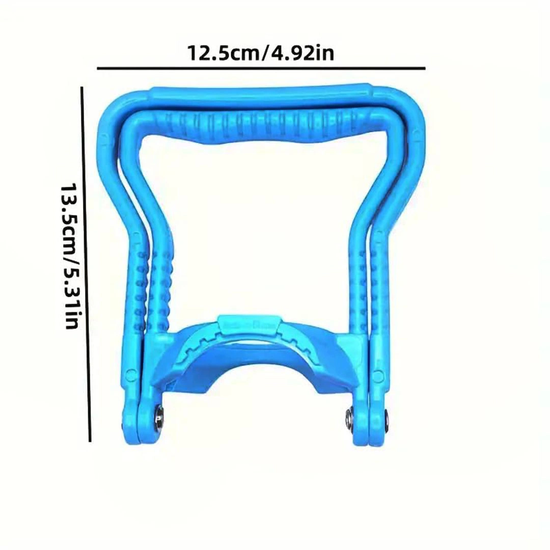 حامل لزجاجة مياة كبيرة - 4 قطعة - أزرق