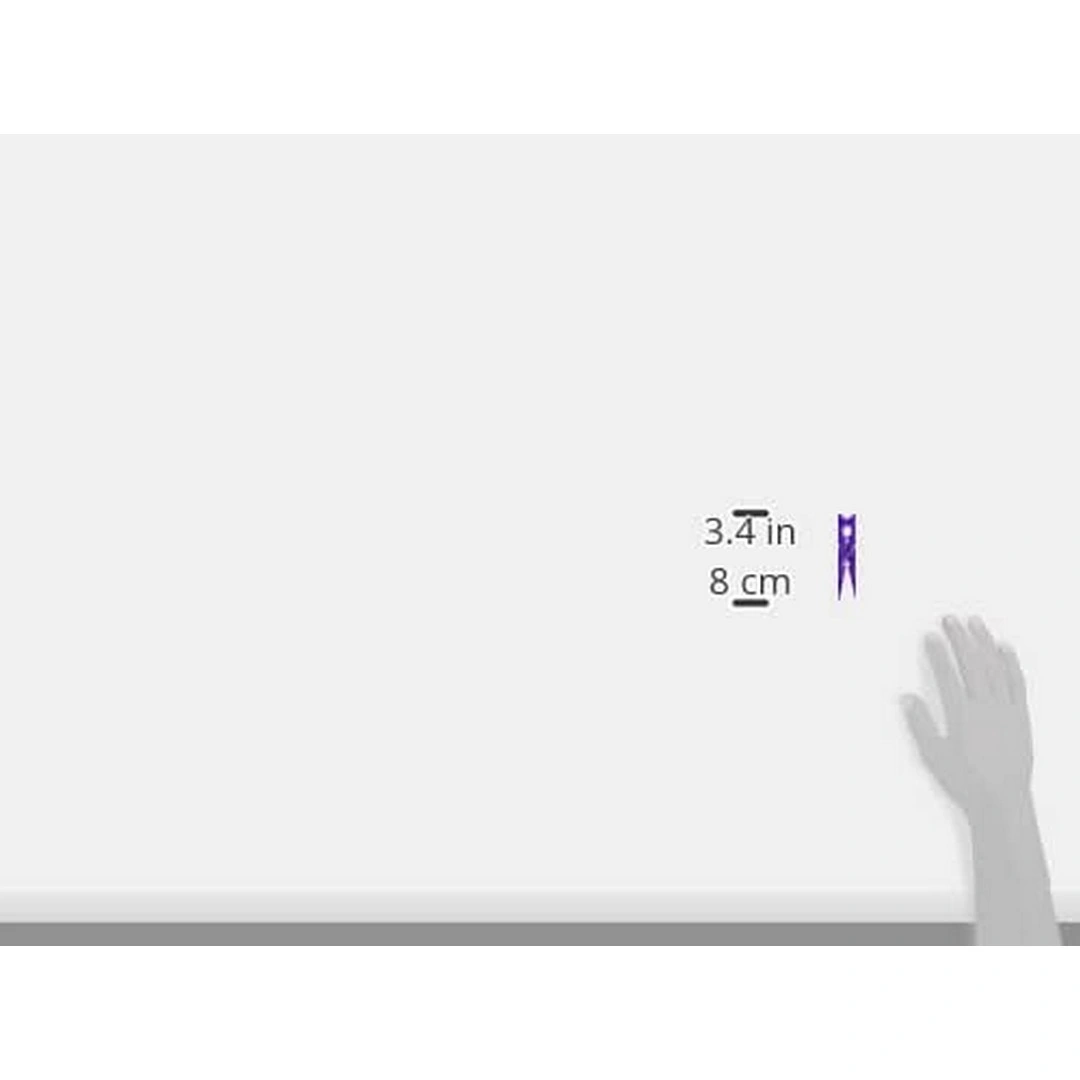 مشابك ملابس بلاستيكية - 24 قطعة - متعدد الألوان