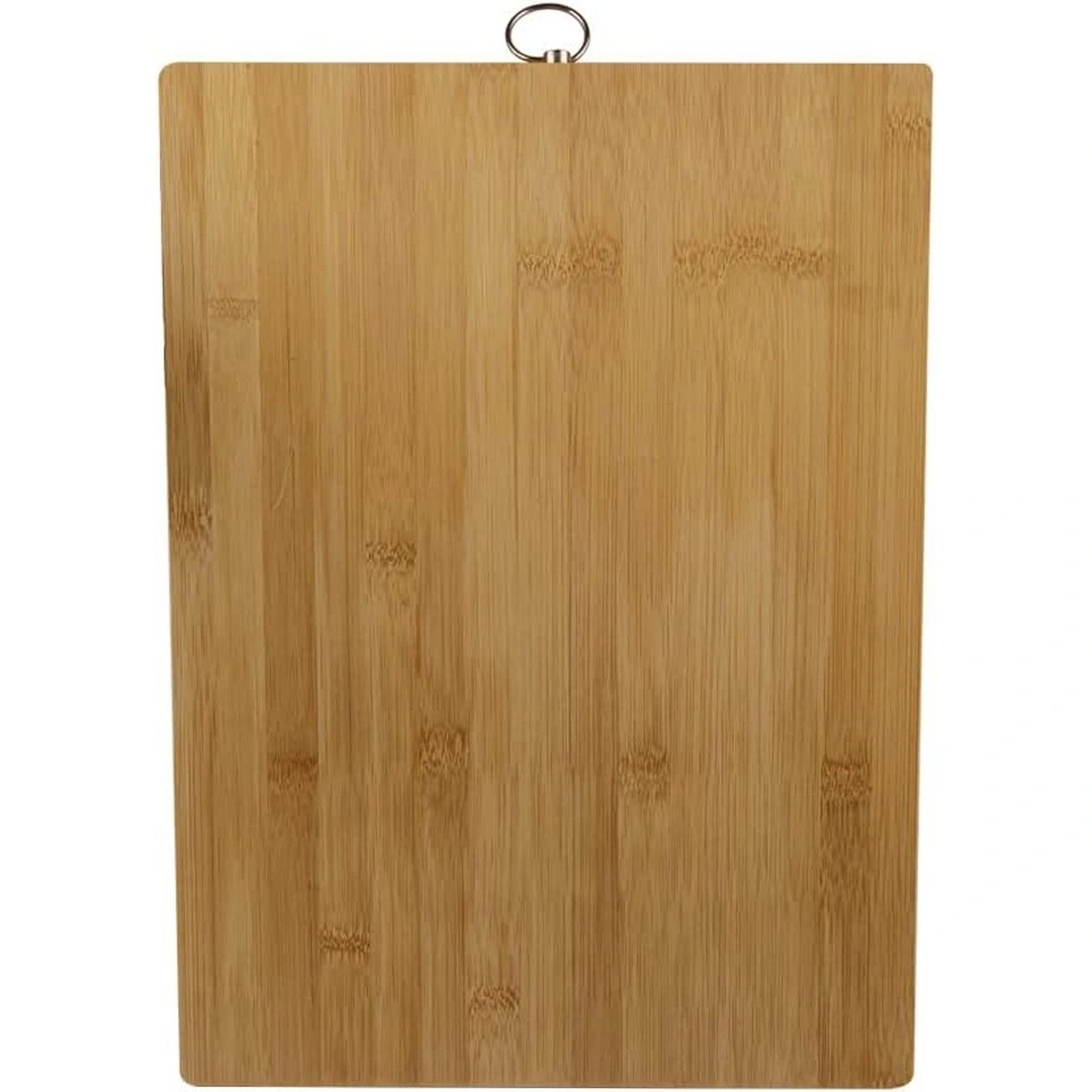 لوح تقطيع خشبي مزود بحلقة معدنية للتعليق