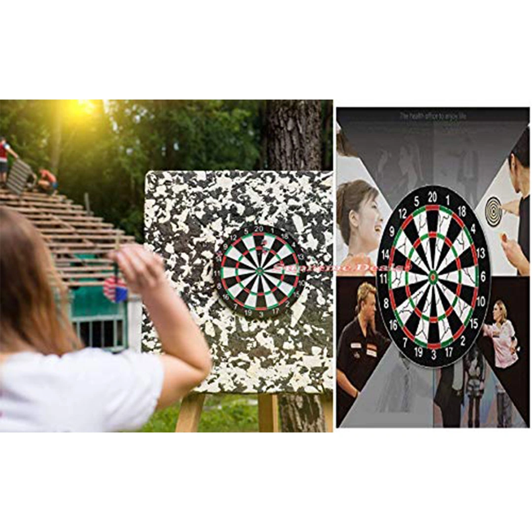 لوحة رمي الأسهم - 17 بوصة - متعدد الألوان
