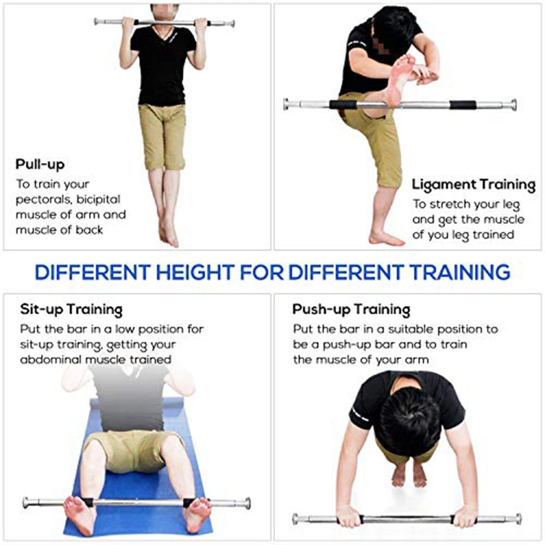 عقلة تمارين - لوزن 350 رطل - قابل للتعديل - أسود